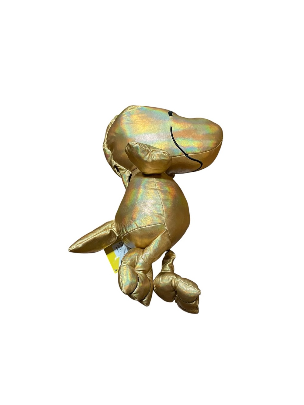 Peanuts Gold Holographic Snoopy Plush
